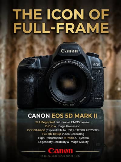 Canon EOS 5D Mark II (Good Working Condition)