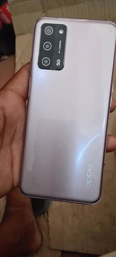opoo a55s 5g model ha 8 gb 256 gb ha. all ok