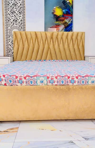Wooden bed | Double bed