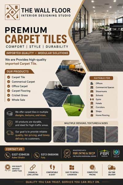 Carpet tiles/Office carpet tiles/Floor carpet tile/Modular carpet tile
