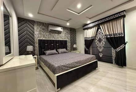 One Bed Apartment Furnished For Rent In Iqbal Block Like New Family Building