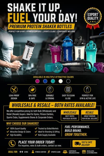 Shaker Bottles