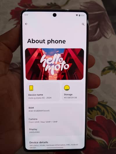 2 phone hain. moto g stylus 5g infinix note 11