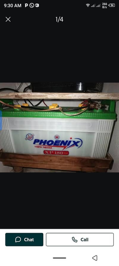 phonix 180 Expired Battery For sale.