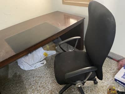 Office Table and Chair for Sale
