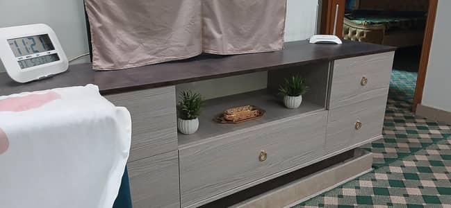 Gaming Console Table TV Trolley LCD Rack Custom Wardrobe