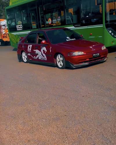 Honda Civic Dolphin 1995 Japanese Import Automatic Transmission