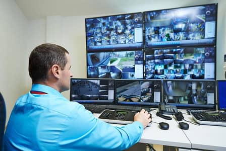 CCTV Monitoring Control Room