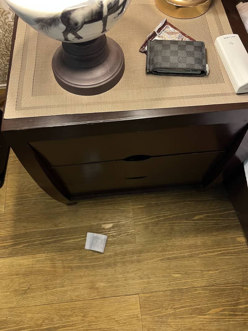 Bed and Side Table 2