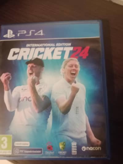 ps4 cricket 24 CD good condition