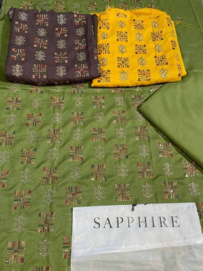 2 pic nd 3 pic ladies suites ka stock for sale for reasonable price