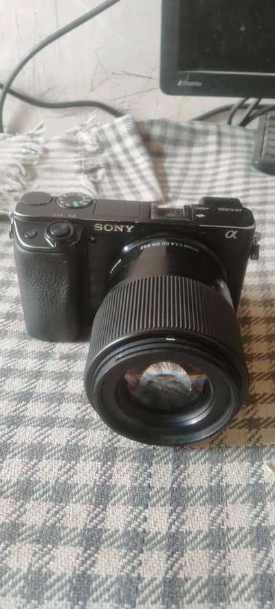Sony a6309 4k Camera with Sigma 30mm f1.4