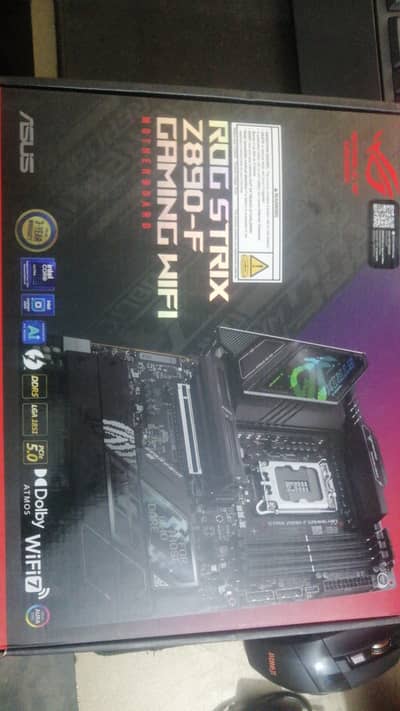Core ultra 7 265k and ROG strix z890 F