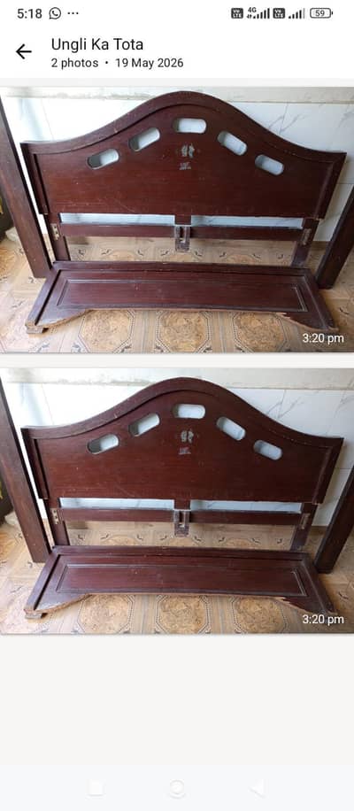 double bed only without mattress