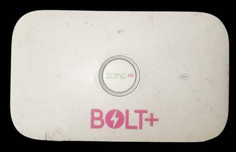Zong 4G Bolt + Huawei Original Wifi device
