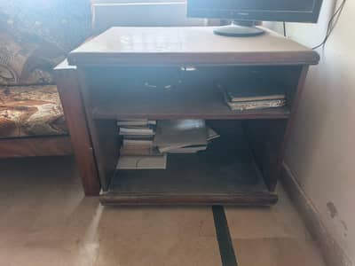 TV Table Wood heavy weight