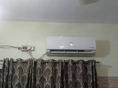 Haier DC Inverter 1.5 ton (good condition working)