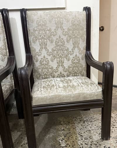 Wooden chairs