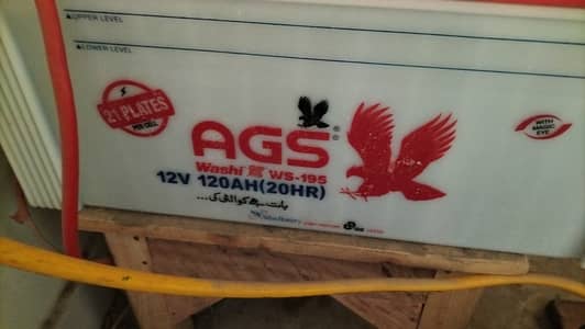 Pair of 12volts 120ampere