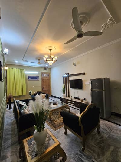 2BHK Luxury Furnished Open Basement portion available for rent in E-11/2 near KFC Markez