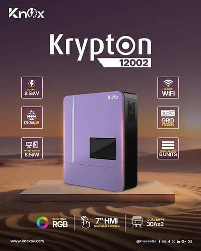 knox Hybrid Inverter 4kw, ip21 Dual Output wifi