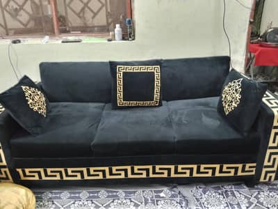 6 seater sofa set with table