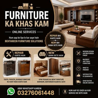 Furniture Repair & New Creations