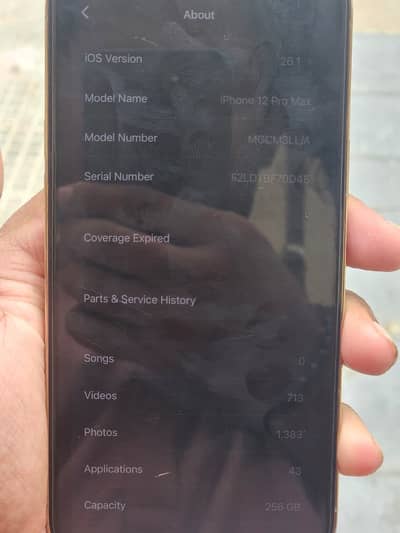 PTA approved  256 gb