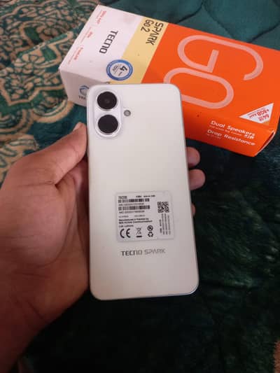 Tecno Spark Go 2 white colour 03481506295