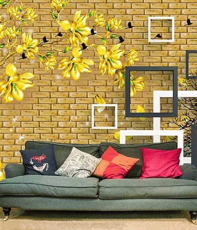 3D Wallpaper | Mural Wall | Canvas Sheet | Customised Wallpaper | Flex