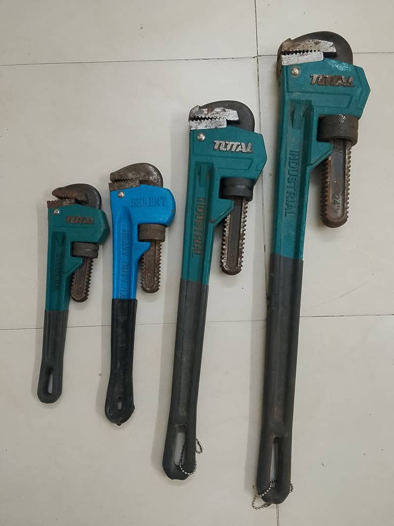 Pipe Wrench Set, Spanner Set 0