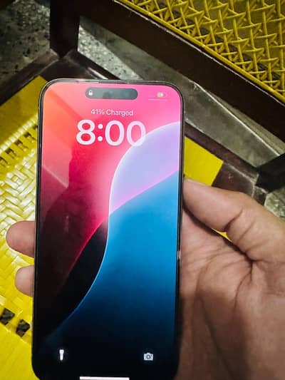 Iphone 15 pro max natural titanium colour PTA approved