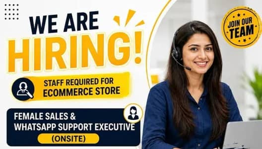 Female Satff Required