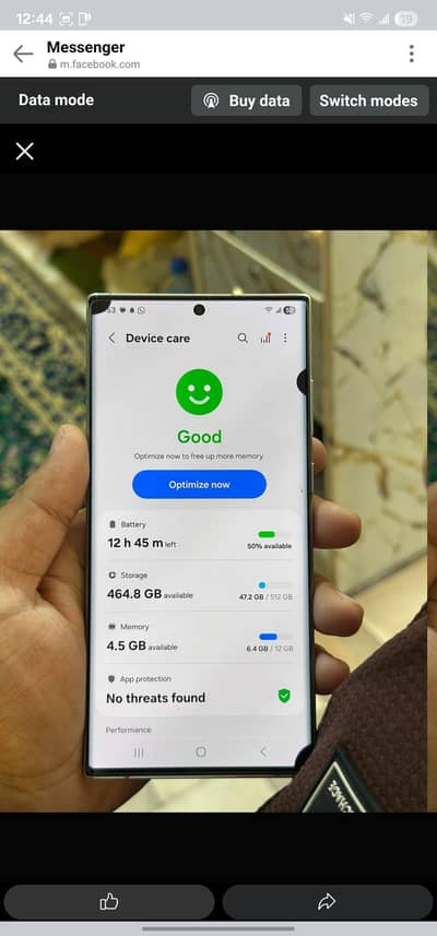 Samsung s22 ultra  12/512 pta aproved