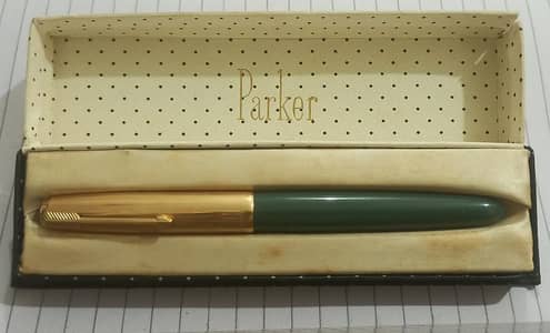 Parker 61 Series 12 Carrot Gold pen