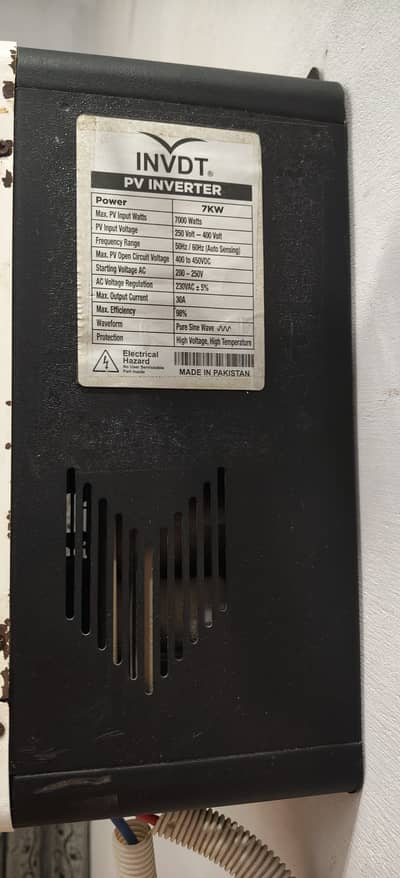 INVDT PV 7KW inverter