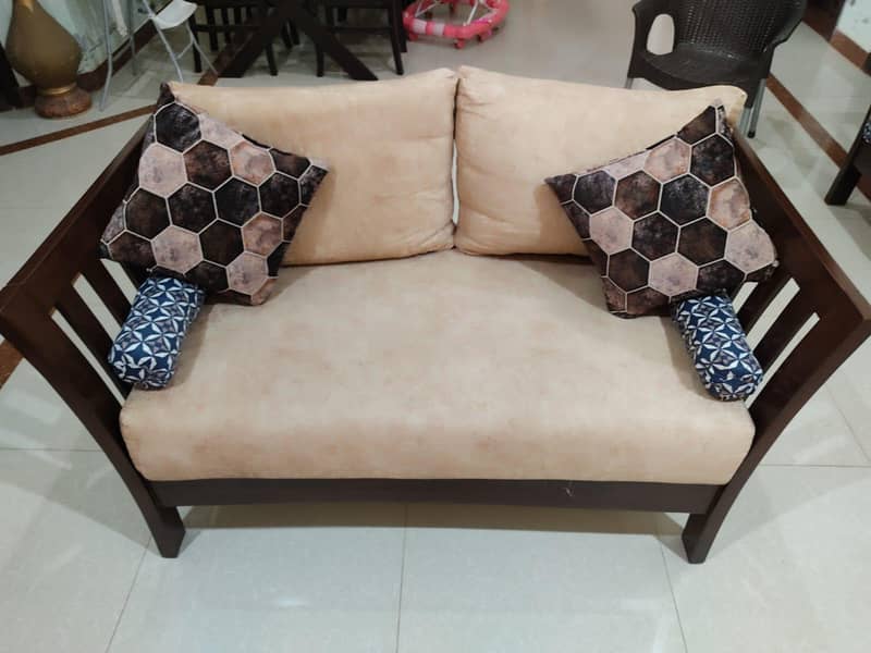 Solid wood Sofa 7seater 0