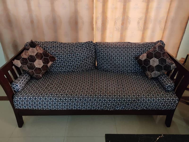 Solid wood Sofa 7seater 4