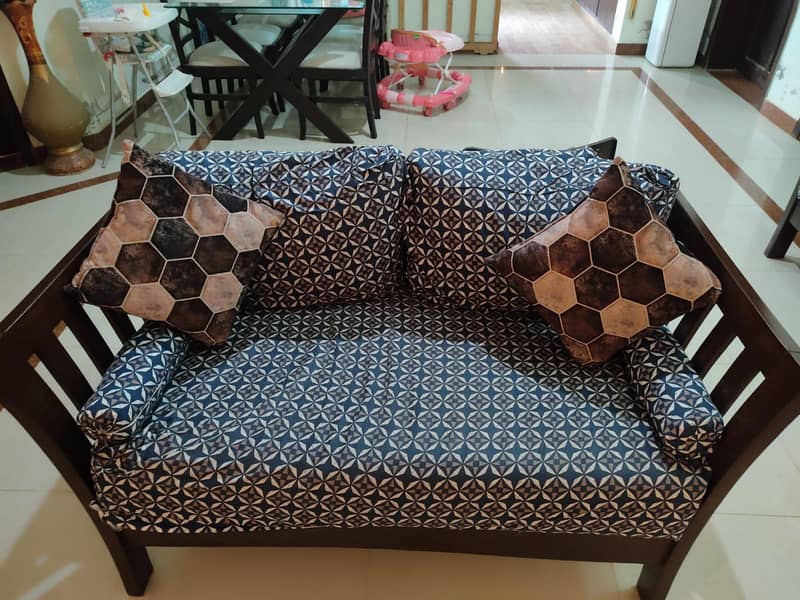 Solid wood Sofa 7seater 5