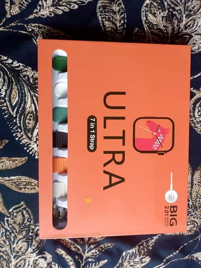 7 strap ultra watch  with charger and box