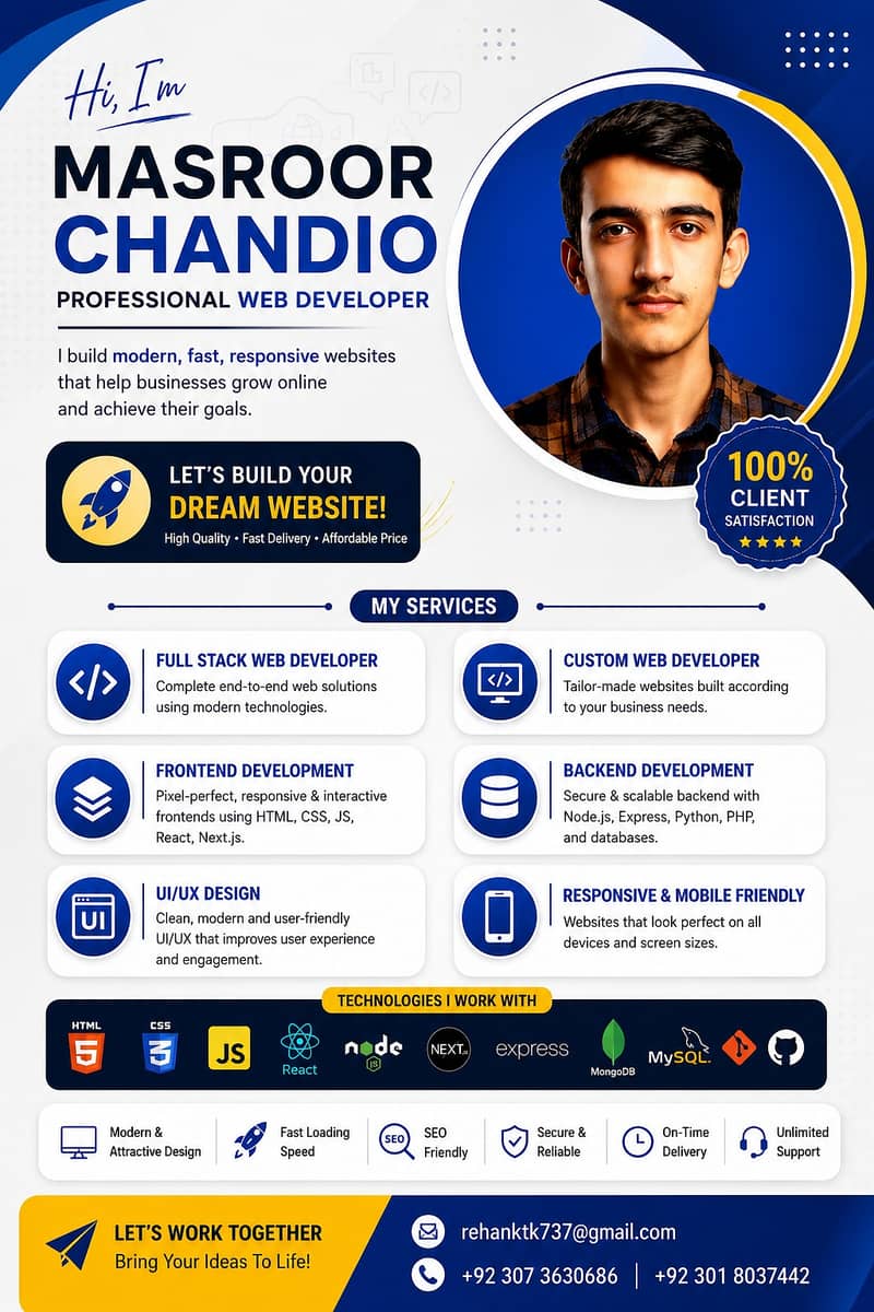 I am web developer 0