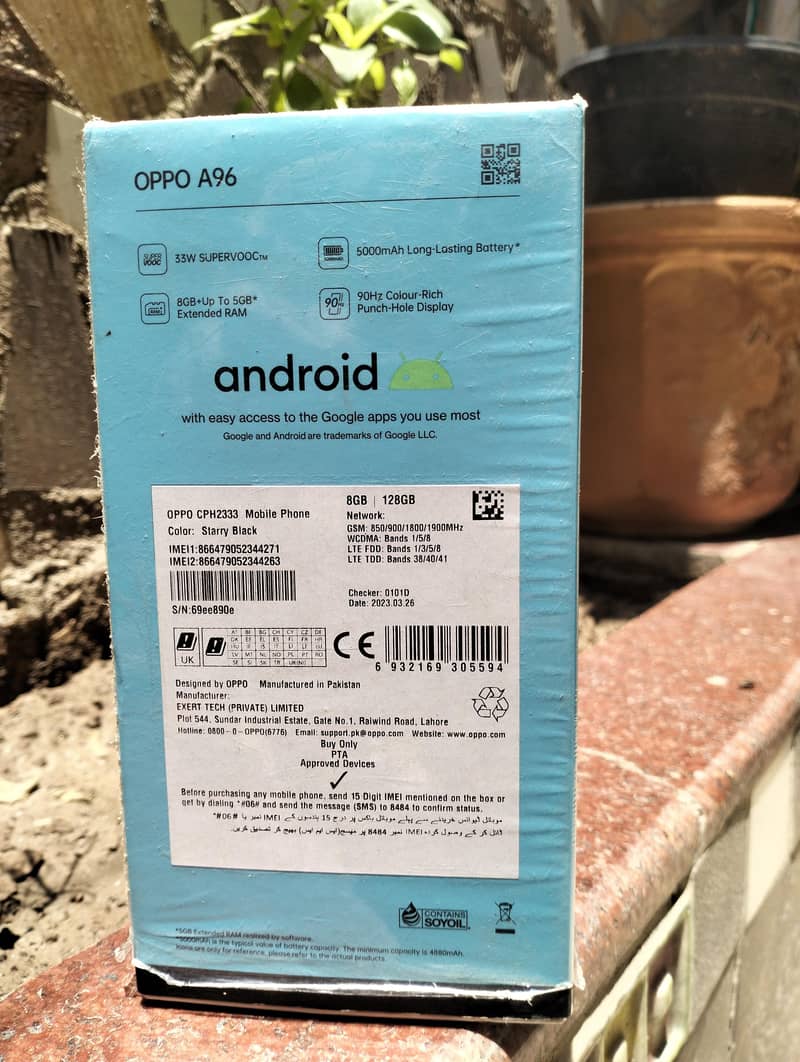 OPPO A96 0