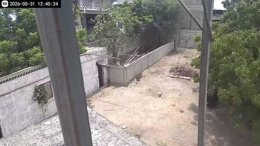 Open Plot with Industrial Meter