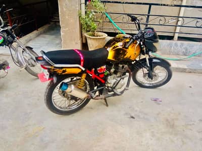Yamaha YBR 125 argent sale