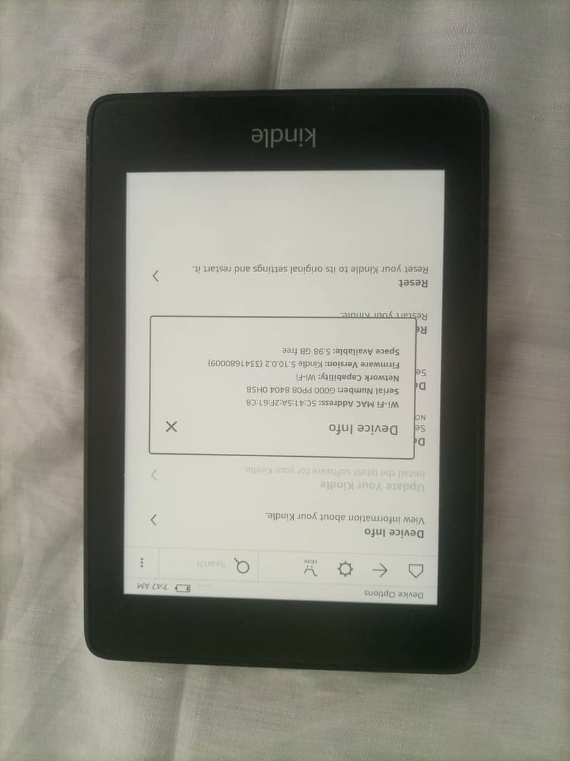 kindle paper white  e reader for reading 1