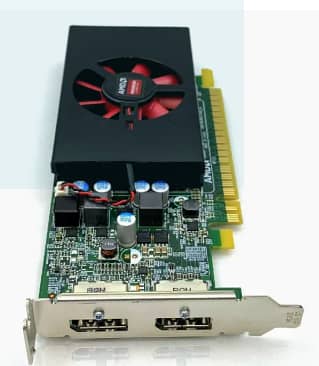 AMD Radeon R7 450 4gb Vram Gddr5,128bit Graphics card, Dual DP port