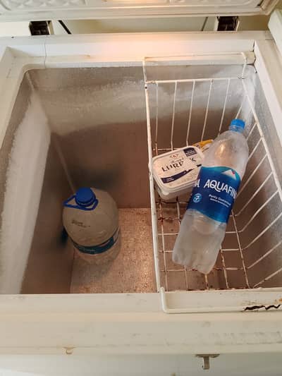 Haier double door deep freezer