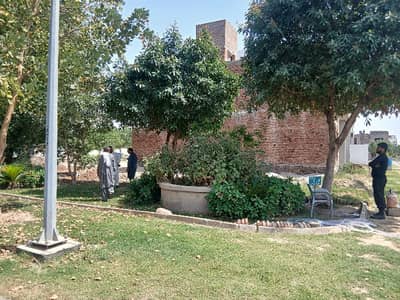 6 Marla Residential Corner & Park Side Plot For Sale