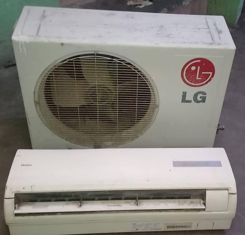 Haier split A/C perfect running condition. 5