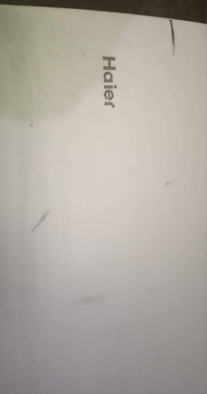 Haier split A/C perfect running condition. 7